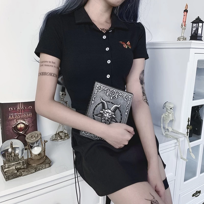 Chemise Grunge – Papillon 6 Chemise Grunge – Papillon – Image 4