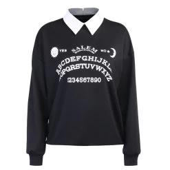 Pull Gothique – Ouija -Style Urbain Soldes H01392fa8a1ac452b8561500928dbb5d49