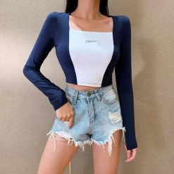 Crop Top Streetwear – Double