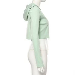 Veste Verte – Crop 13 Veste Verte – Crop -Style Urbain Soldes H035bb347c869488dbecaa3133887b989Q