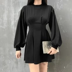 Robe Gothique – Longue Noire
