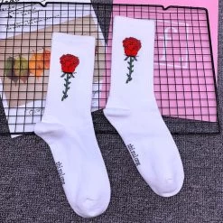 Chaussettes Egirl – Rose -Style Urbain Soldes H075aba35a3034d7ca0cb5e55ebf31c60I