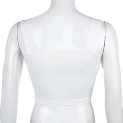 Buste Blanc – Ruban -Style Urbain Soldes H096c4c541c0a490f90bb081000d10804n