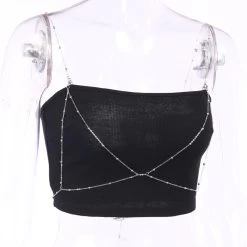 Brassière Gothique – Chaines En Argent 12 Brassière Gothique – Chaines En Argent -Style Urbain Soldes H0b3c30890b4c4182adf9d10983aa090ee