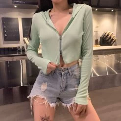 Veste Verte – Crop