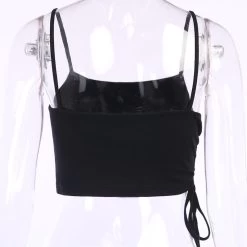 Débardeur Noir – Look Grunge -Style Urbain Soldes H19830cadeaf142978d1c1ffbed33c392V