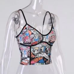 Bustier Aesthetic – Comics -Style Urbain Soldes H2a60e2bc6e254a3fae33881e1c42a190Y