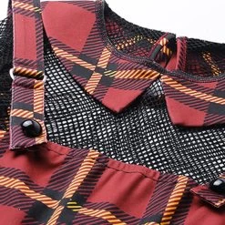 Robe Vintage – Carreaux Rouges -Style Urbain Soldes H2ba46270b51d4dc589ffef66b8407d5cD