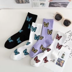 Chaussettes Papillons – Harajuku