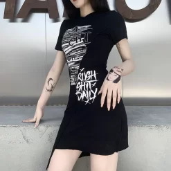 Robe Manches Courtes – Rush -Style Urbain Soldes H3d7310608d4f4d72b9a95b80ba15f563q