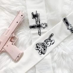 Chaussettes Hautes - Grunge Style - Grunge Clothing -Style Urbain Soldes H3d74b7ed2a834b75a65e5d345a3d3859n