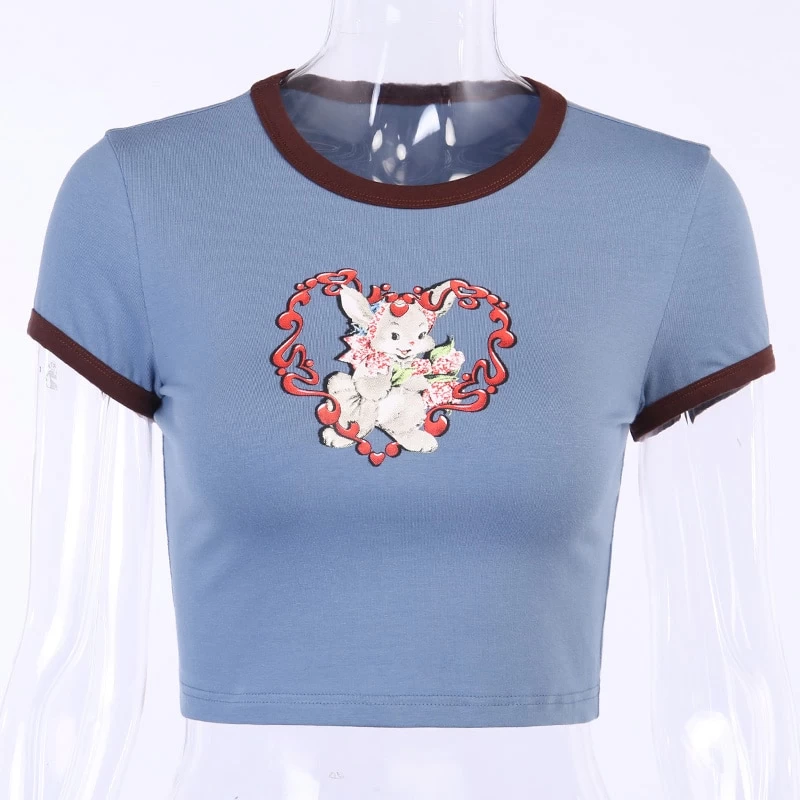 Crop Top Vintage – Cute 6 Crop Top Vintage – Cute – Image 4