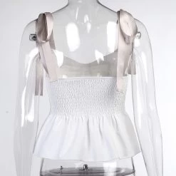 Buste Blanc – Glossy -Style Urbain Soldes H4befd281c64349f5a4f53ed478c10d98u