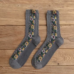 Chaussettes Vintage – Fleuri -Style Urbain Soldes H4c3b1ed4520e460da3837be7f560849b9