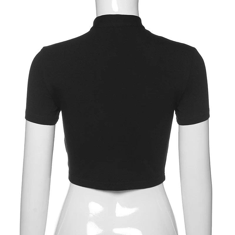 Crop Top Collier Ras De Cou – Ceinture 7 Crop Top Collier Ras De Cou – Ceinture – Image 5