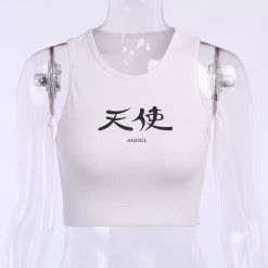 Débardeur Asiatique – Angel 11 Débardeur Asiatique – Angel -Style Urbain Soldes H5881005048e347ed97147f466cbfa92b5