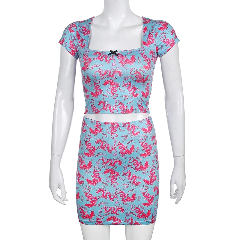 Ensemble Asiatique – Dragon Rouge 4 Ensemble Asiatique – Dragon Rouge – Image 2