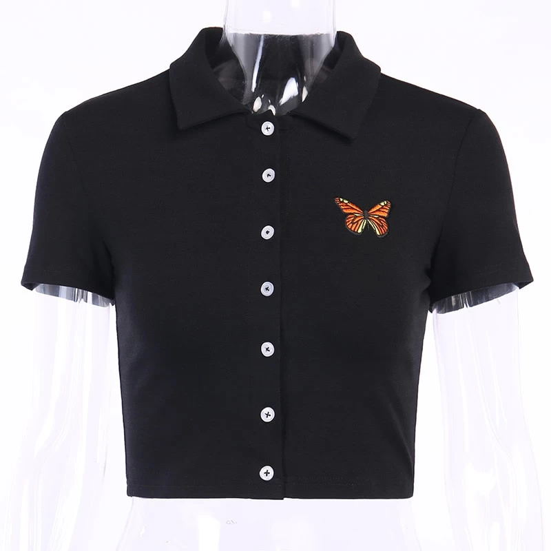 Chemise Grunge – Papillon 7 Chemise Grunge – Papillon – Image 5