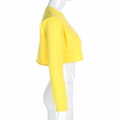 Crop Top Jaune – Fluo -Style Urbain Soldes H68b0d4bbe6f04ca98cd7d1f6d4957f23O