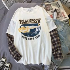 T-shirt Grunge – Blackfoot 13 T-shirt Grunge – Blackfoot -Style Urbain Soldes H6a3db72e06714688ab0abc3ee02dc92dA