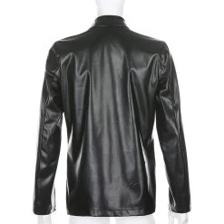 Veste En Cuir – Simili Gothique -Style Urbain Soldes H6a7a72a16da9442c9f1ae37be204c8c0M