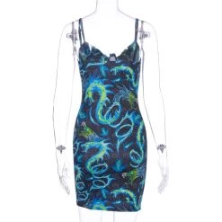 Robe Asiatique – Dragon Bleu 11 Robe Asiatique – Dragon Bleu -Style Urbain Soldes H732df9e0f56e462a9b00ebf8658770260