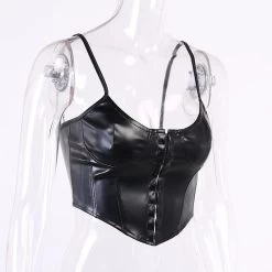 Buste En Cuir Gothique – Cuir Noir 12 Buste En Cuir Gothique – Cuir Noir -Style Urbain Soldes H7c796a2af1c64d519afdc8cc87fc508dK