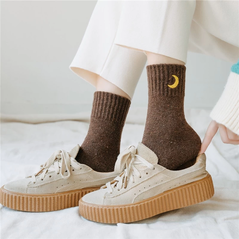 Chaussettes En Coton – Luna 4 Chaussettes En Coton – Luna – Image 2