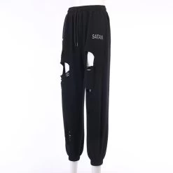 Jogging Troué Gothique – Satan -Style Urbain Soldes H922307a6bba5442c8f3f7c209d12309av