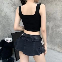 Crop Top Streetwear – Dragon Rouge -Style Urbain Soldes H926a9f9936ee4d049ed00a8bca06f599A