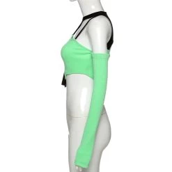 T-shirt Streetwear Bi-couleurs – BlackGreen -Style Urbain Soldes H9603d4e69ade4a95917d2e071c873140S