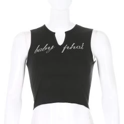 Crop Top Baddies – Baby Phat -Style Urbain Soldes H97af6394273e4737b03adb9860db50faA