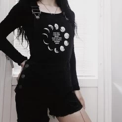 Salopette Gothique – Like The Moon 8 Salopette Gothique – Like The Moon -Style Urbain Soldes HTB1CP6Ca8Cw3KVjSZR0q6zcUpXax