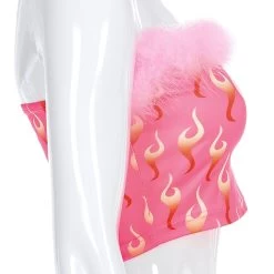 Bustier Rose – Flamme -Style Urbain Soldes HTB1HBhGViLaK1RjSZFxq6ymPFXaZ