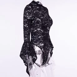 Buste Gothique En Dentelle – Roses -Style Urbain Soldes HTB1OsUvXUGF3KVjSZFmq6zqPXXaV