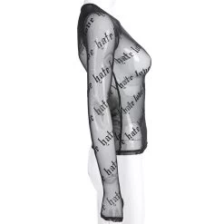 T-shirt Noir Transparent – Hate Love -Style Urbain Soldes HTB1RKjtUlLoK1RjSZFuq6xn0XXa2