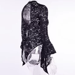 Buste Gothique En Dentelle – Roses -Style Urbain Soldes HTB1U0oBXRCw3KVjSZFuq6AAOpXaM