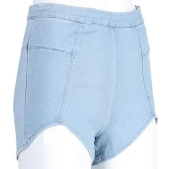 Short En Jean Moulant – Slim -Style Urbain Soldes HTB1W61SVmzqK1RjSZFLq6An2XXay