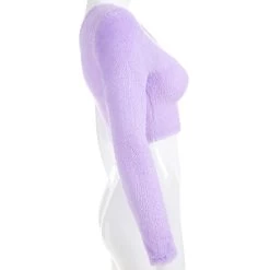 Haut Doux Violet – Libre -Style Urbain Soldes HTB1XkaWXUzrK1RjSspmq6AOdFXay