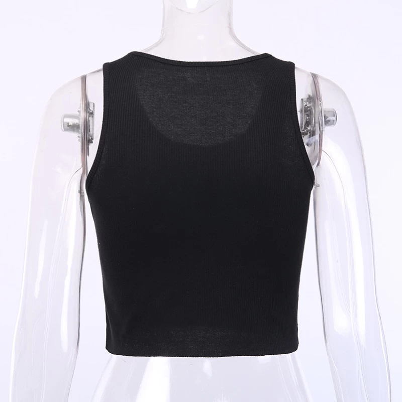 Crop Top Gothique Noir – Eternal 7 Crop Top Gothique Noir – Eternal – Image 5