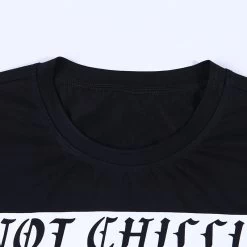 T-shirt Gothique Noir – Not Chillin Just Killin 9 T-shirt Gothique Noir – Not Chillin Just Killin -Style Urbain Soldes HTB1bgf.d75E3KVjSZFCq6zuzXXa9