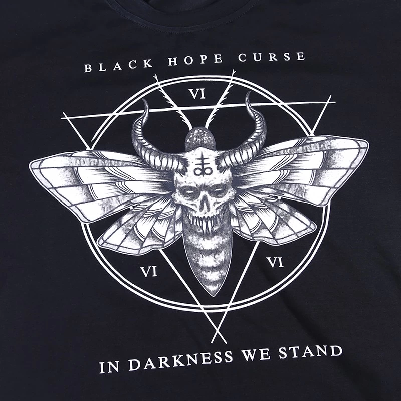 T-shirt Punk Noir – Black Hope Curse 6 T-shirt Punk Noir – Black Hope Curse – Image 4