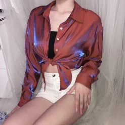 Chemise Brillante – Short