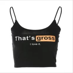 Crop Top Sexy – That’s Gross 9 Crop Top Sexy – That’s Gross -Style Urbain Soldes HTB1ySobc7omBKNjSZFqq6xtqVXaq