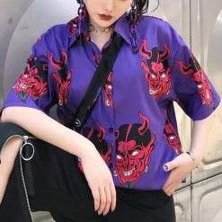 Chemise Yakuza – Diable Rouge