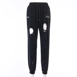 Jogging Troué Gothique – Satan -Style Urbain Soldes Haba27ddd5c70438e92501e4a9f65dbe4W