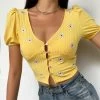 T-shirt D’été – Jaune étoilé -Style Urbain Soldes Hac38cb2e032a4680b611f011bb718e17R