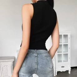 Débardeur Moulant – Marguerite -Style Urbain Soldes Hb11320728e2b44c1a01f57c12ad18457v