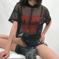 Haut Grunge – Petites Mailles