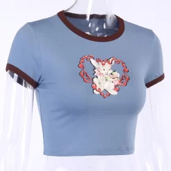 Crop Top Vintage – Cute 12 Crop Top Vintage – Cute -Style Urbain Soldes Hbf704beec7724adca67501535b8394338